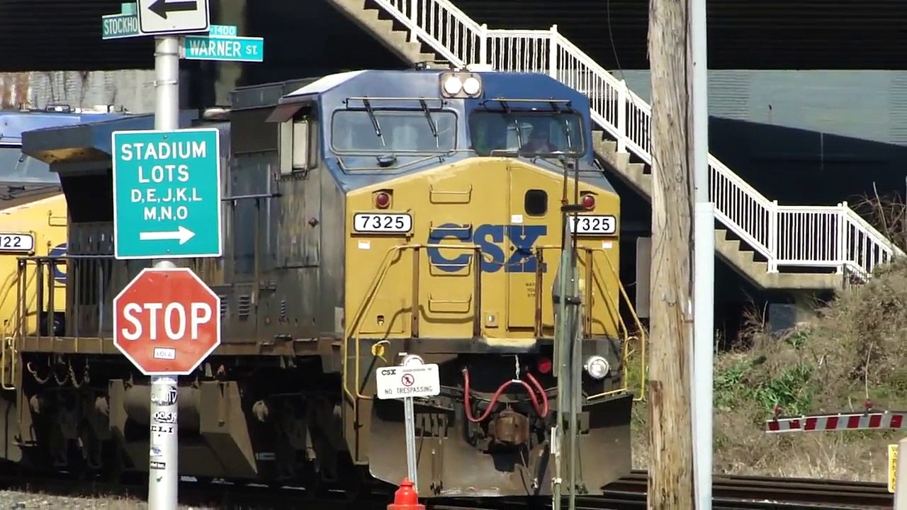 **RARE** Former Conrail Diesel with "The King of All Train Horns" RS5T in Baltimore
