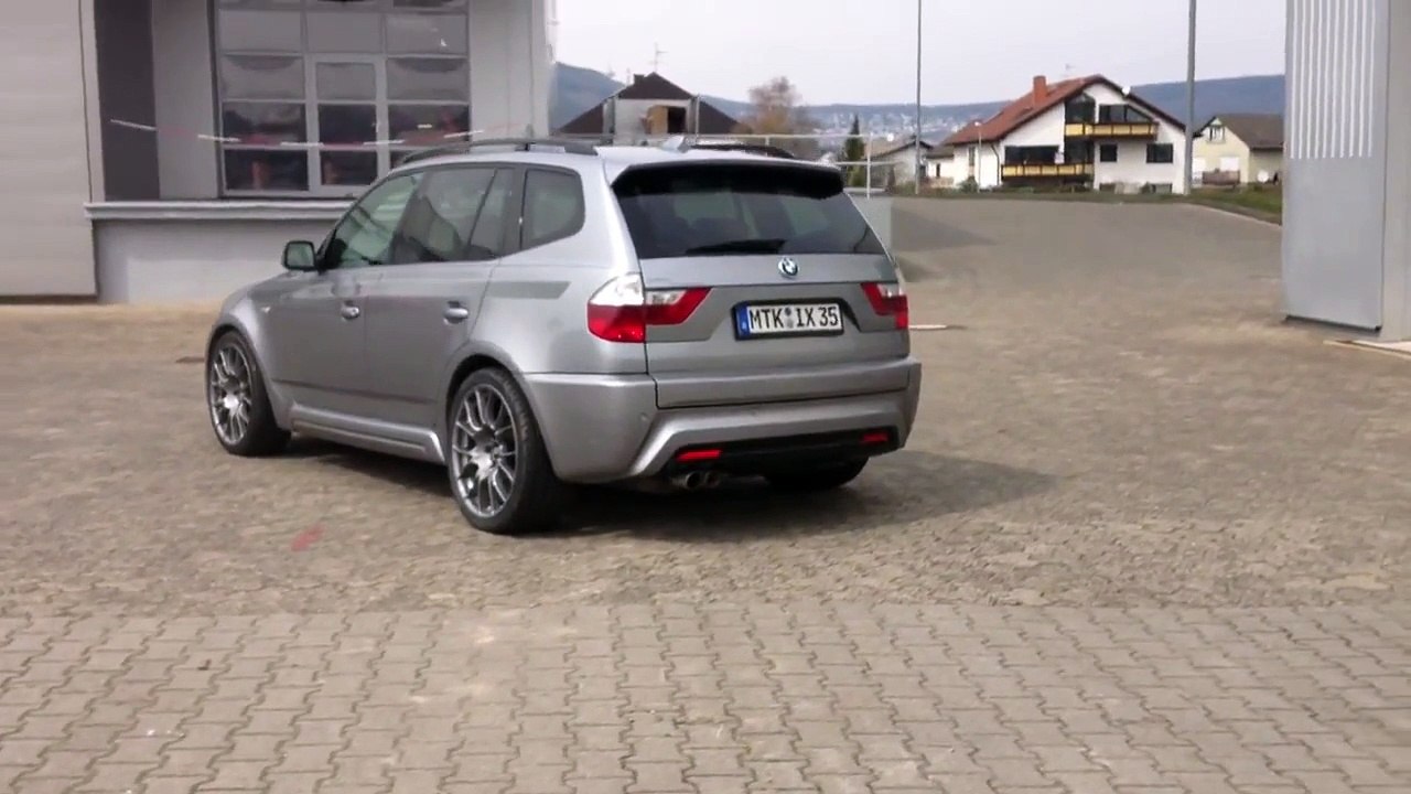 BMW X3 3.0 SD 325  PS Tachovideo 0-260 km/h TJ-Fahrzeug-design.com