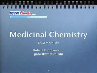 Introduction to Medicinal Chemistry