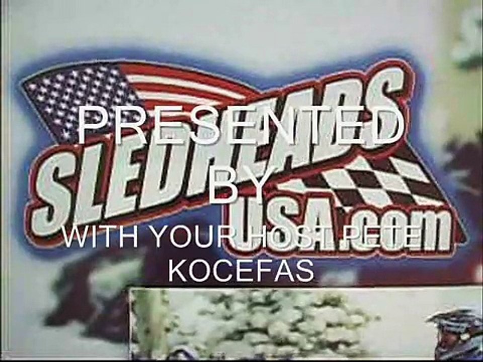 Riding Frederic Michigan Sledheads February 21, 2009