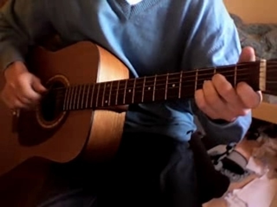 Guitare Eric clapton Tears in heaven