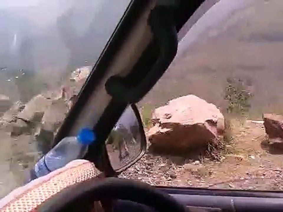 Road side view Northern Area of Beautiful Pakistan