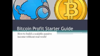 Bitcoin Profit Starter Guide