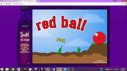 Starting Friv Series Playing Red Ball