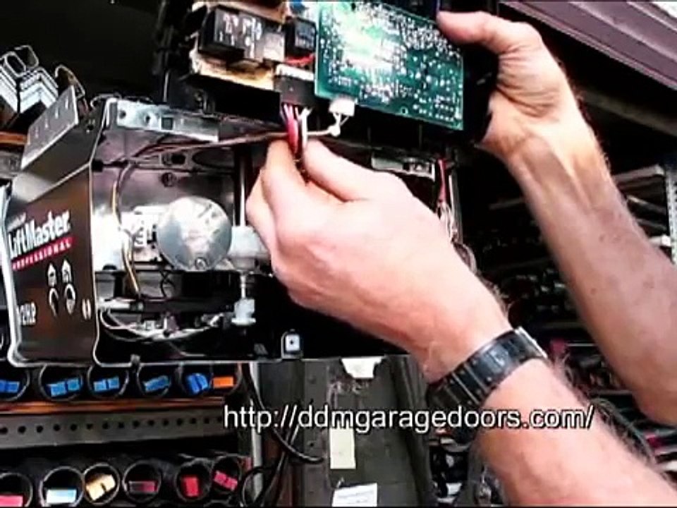 How to Replace the Circuit Board on Chamberlain Liftmaster, Sears, and