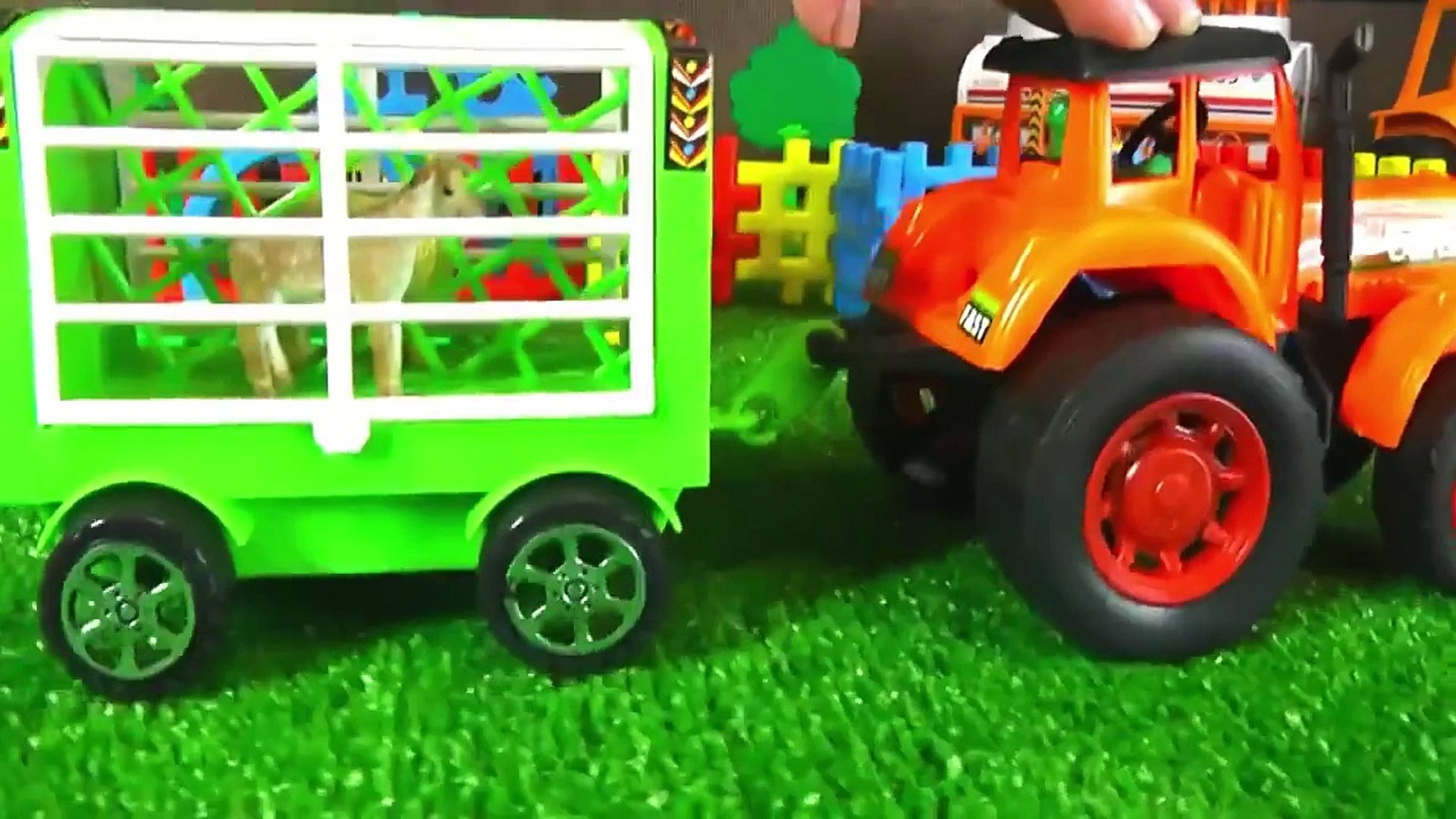 Tractors for children. Tractor videos for children kids toddlers. Toy  tractor - video Dailymotion