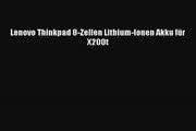 Lenovo Thinkpad 8Zellen LithiumIonen Akku für X200t