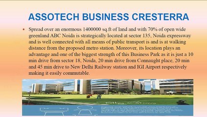 Office space in sector 135 Noida