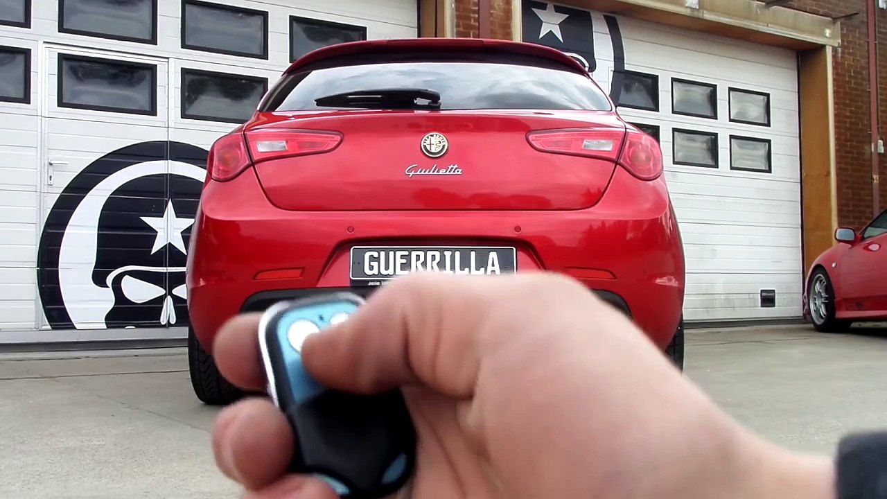 Guerrilla Bypass Exhaust on an Alfa Romeo Giulietta