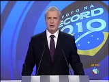 Debate entre os candidatos à Presidência  parte 1   Rede Record