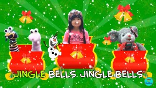 Jingle Bells Lyrics with Olaf from FROZEN | song for children