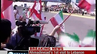 Unique welcome for president Ahmadinejad in Lebanon | 2010 | Part 2