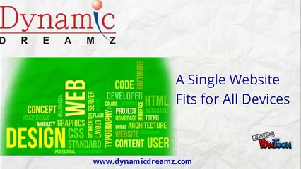 mobile friendly website design in india-Dynamic Dreamz