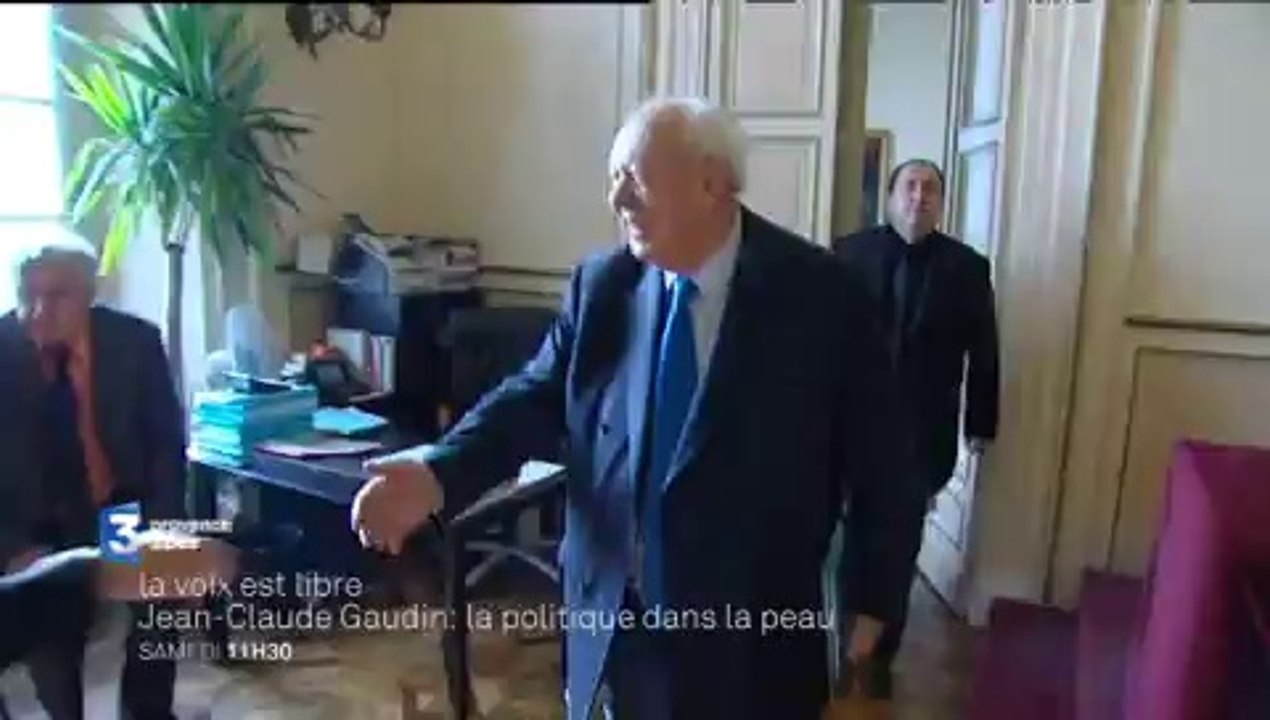 Jean-Claude Gaudin nous reçoit dans l'intimité de son bureau