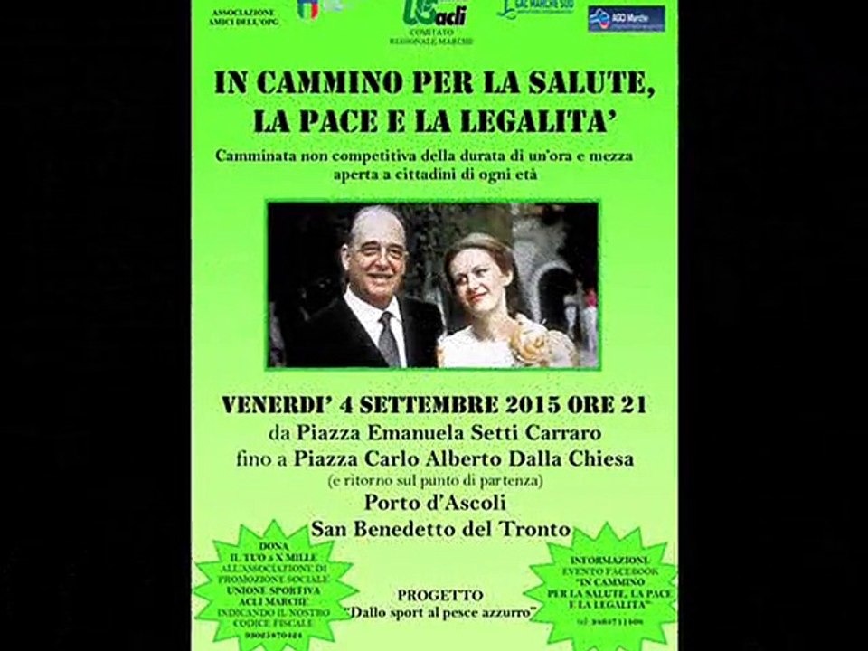 "U.S. Acli Marche" - In ricordo del Generale Dalla Chiesa