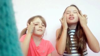 No Mirror Makeup Challenge- With My Sister