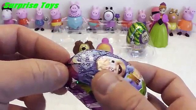 Masha i Medved, Frozen, Jiniya Cartoon,Disney, Peppa Pig, Frozen Toys, Peppa Pig Toys, 10