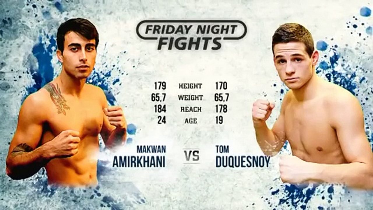 Friday Night Fights - Cage 21: Makwan Amirkhani vs. Tom Duquesnoy