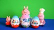 Kinder Surprise Eggs Peppa Pig Frozen Egg Mammy Pig Daddy Pig Amazing