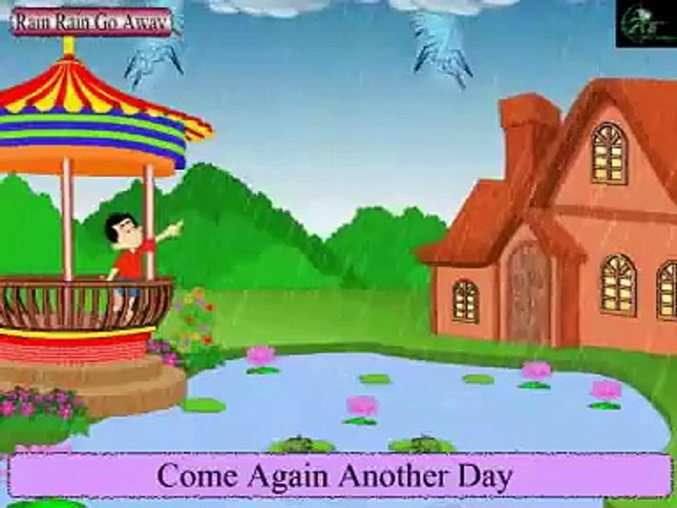 Children Songs, Rain Rain Go away with Lyrics Nursery Rhymes