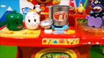 アンパンマン アニメ❤おもちゃ キッチンでお料理バイキンマンおままごと楽しいね！Anpanman anime toys