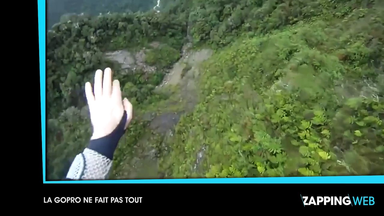 Un homme fait un saut en basejump mais son parachute ne s’ouvre pas