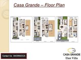 Call @ 04439942525 - Casa Grande Elan By Casa Grande - Villas / Row Houses - Thalambur, Chennai - Price, Review.