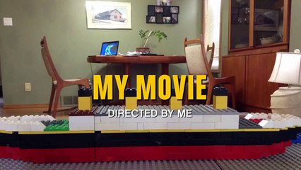 Lego titanic sinking