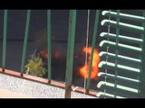 Napoli - Fatta brillare la granata trovata in un garage a Soccavo (07.09.15)