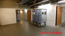 Amiens : le ballet des robots au sous-sol de l'hôpital
