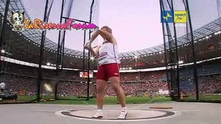 Mondiali Atletica Berlino 2009: Finale lancio del martello Donne - Anita Wlodarczyk WR 77.96