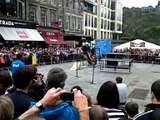 Danny MacAskill World Record Bunny Hop with Slow Mo Replays. @Edinburgh August 2012