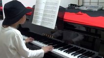 愛のオルゴール - フランク・ミルズ　７歳 ピアノ, Music Box Dancer - Frank Mills, 7 ages piano