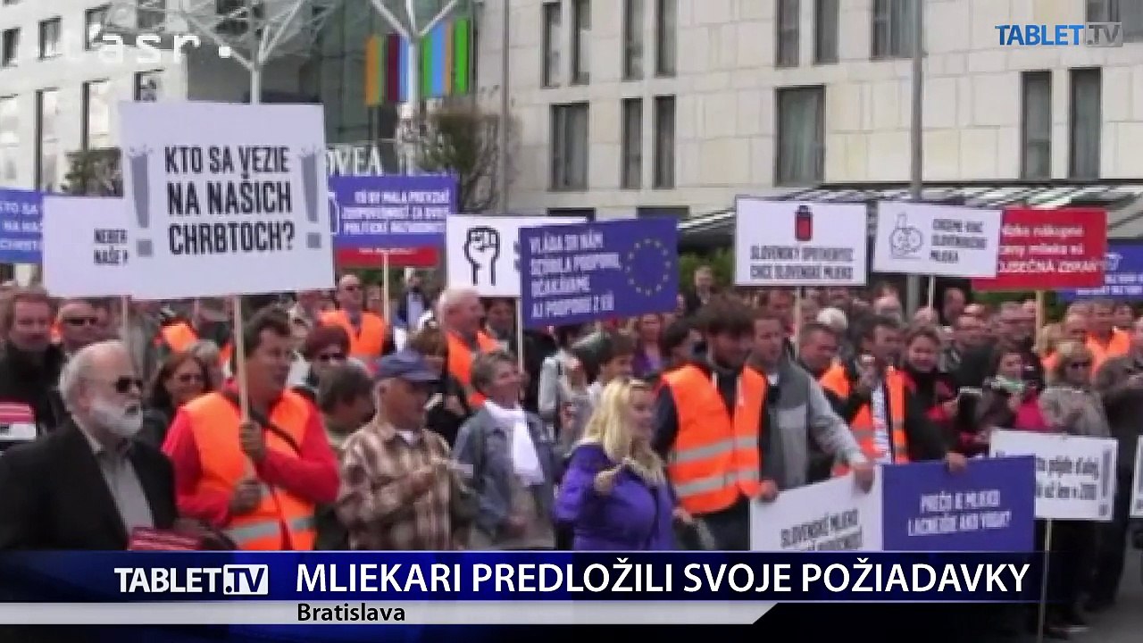 Slovenskí výrobcovia mlieka žiadajú Európsku komisiu o väčšiu pomoc