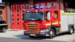 Dorset Fire & Rescue 2x Scania Water Ladders Turnout Of Poole Fire Station