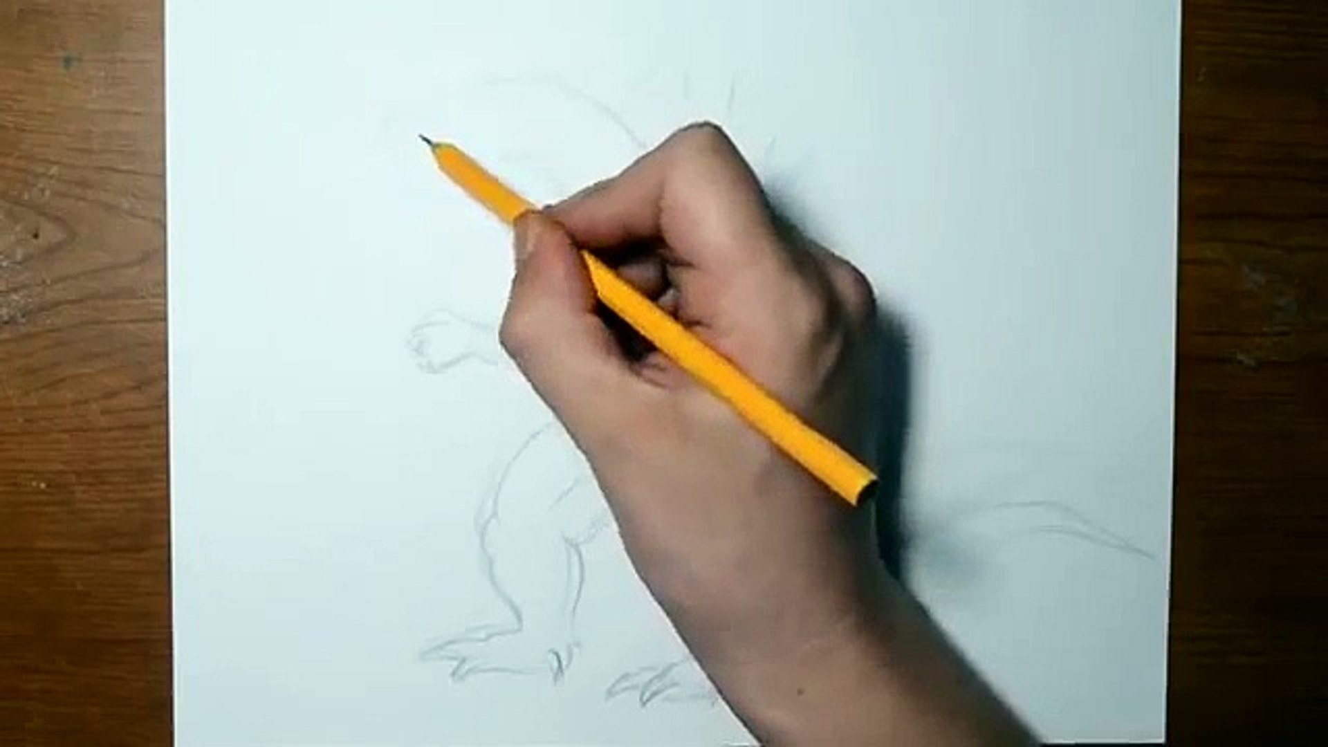 How to Draw Godzilla   Tribal Tattoo Design Style