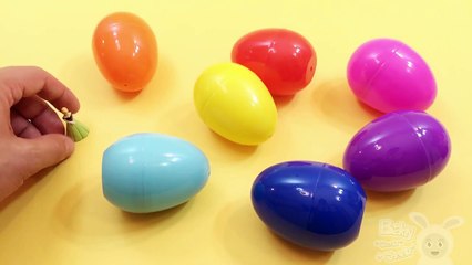 Learning with Colors Eggs! Discover New Toys Lightning McQueen Cars & Frozen!