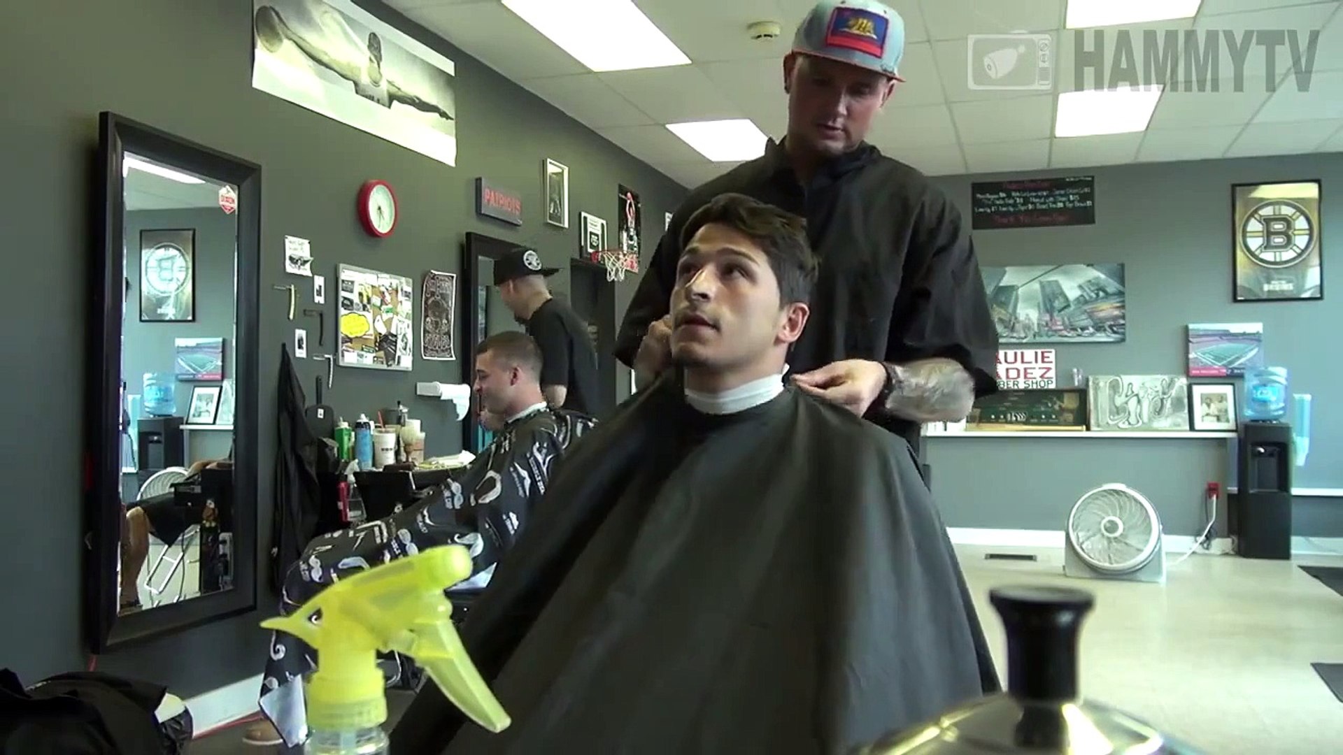 Barber shop prank
