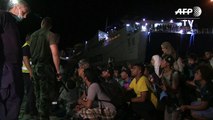 تجدد التوترات بين المهاجرين والشرطة في جزيرة ليسبوس اليونانية