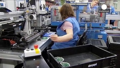 Wirtschaft in der Eurozone legt einen Zahn zu