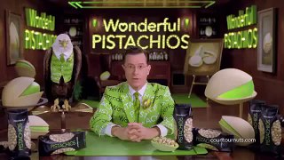 Wonderful Pistachios Super Bowl  ad feat  Stephen Colbert   Pistachios 2 Super Bowl 2015