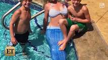 Britney Spears  as a Mermaid  dress