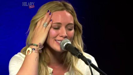 Hilary Duff "All About You" (Acoustic) On Take 40