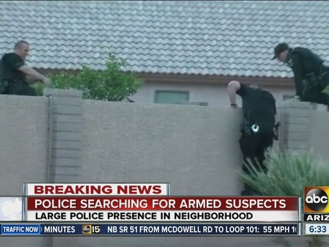 Glendale police searching for armed suspects