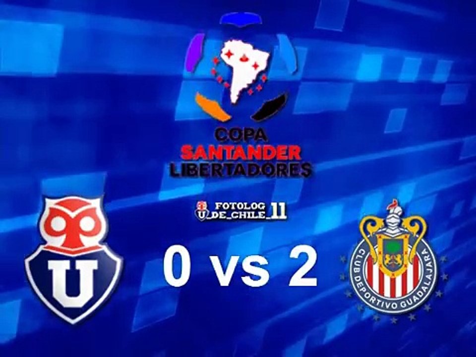 U. De Chile 0 Vs Chivas 2 (Semi Final Copa Libertadores 2010)
