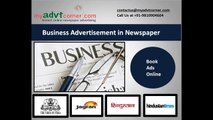 Business Newspaper Ads, Book Business Ads Online, Business Ad in Newspaper