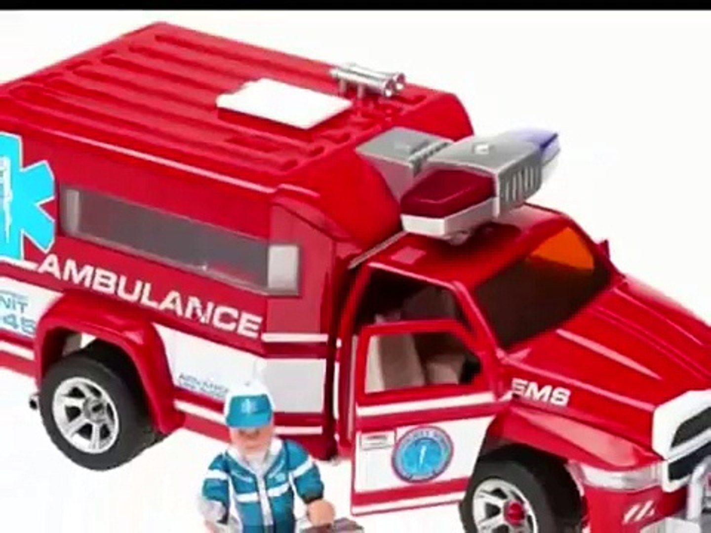 ⁣救护车的玩具，卡通儿童