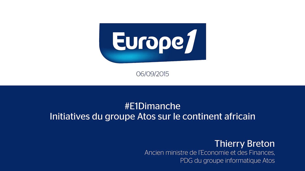 #E1 Dimanche - Initiatives du groupe Atos sur le continent africain