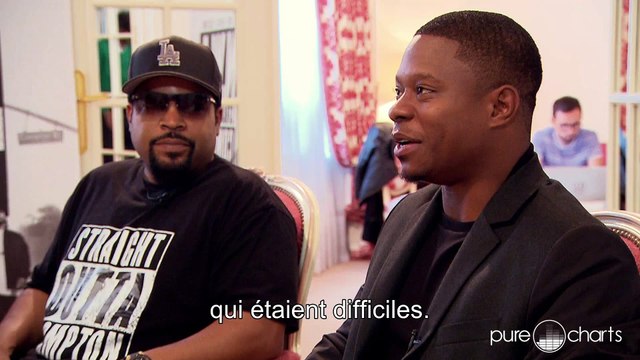 NWA Straight Outta Compton Interview Paris : Jason, dur de prendre l'accent de L.A. quand on vient de NYC ?