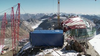Wildspitzbahn Video-Bautagebuch September 2012 - Pitztaler Gletscher
